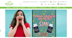 Desktop Screenshot of natuclin.com.br